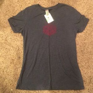 Stio vintage navy transformative logo tee NWT XL